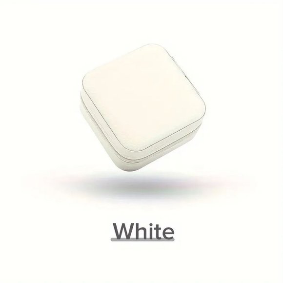 Small PU Leather Jewelry Box Portable Travel Jewelry Ornaments Storage. - Picture 7 of 7